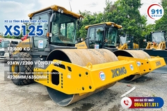 Xe lu bánh thép XCMG tải trọng 12,6 tấn . Model: XS125