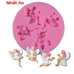 Khuôn silicone 4D các nàng tiên