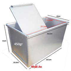 Khuôn bánh mì gối/ Sandwich 450gr