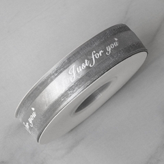 Ruy băng Just for you màu bạc