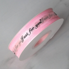 Ruy băng Best wish for you màu hồng