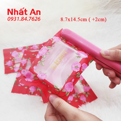 Túi hàn trung thu Hoa hồng đỏ thắt eo 100gr - 125gr - 100 cái