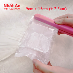 Túi hàn trung thu 100gr - 125gr Leisure Time Trắng - 100 cái