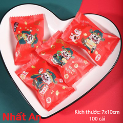 Túi hàn miệng ÔNG THẦN TÀI 7x10cm