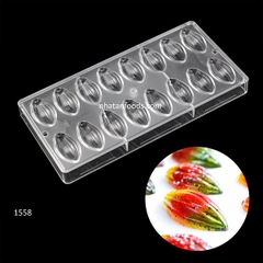 1558 - Khuôn socola bonbon trái cacao