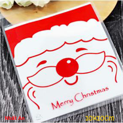 Túi dán Noel 10x10cm - 100 cái