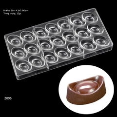 2095 - Khuôn socola bonbon thỏi vàng