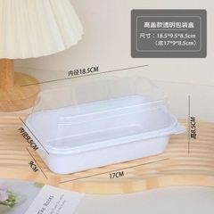 Hộp nhựa đựng bánh cuộn W180