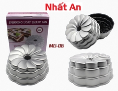 Khuôn bông hoa xoắn ốc