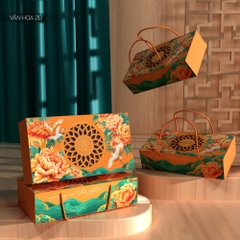 Hộp trung thu vân hoa 2B