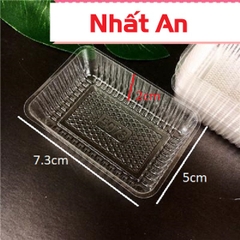 Khay bánh dứa - 100 cái/lốc (5073 - trơn)