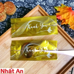 Túi hàn thanh gạo lứt Thank you 5 x12cm