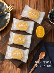 Túi bánh dứa 7x12cm Healthy Happy Safety - 100 túi