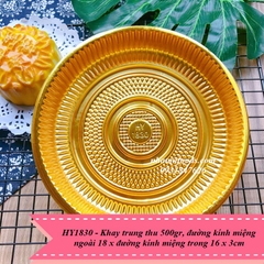 Khay trung thu tròn 600gr - 800gr