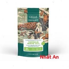 Socola hạt nút trắng 40% Puratos (100g/ 200g/ 500g/ 1kg)