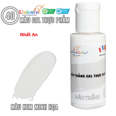 Màu gel thực phẩm Trắng 28gr Unicorn