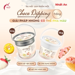 Socola nhúng bánh màu trắng Puratos 1kg