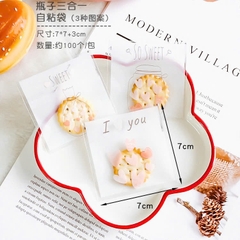 Túi dán đựng bánh kẹo So Sweet 7x7cm