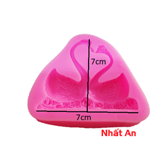 Khuôn silicone 4D thiên nga