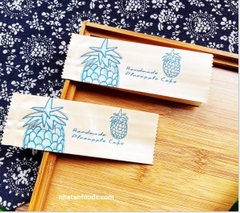 Túi bánh dứa thắt eo mờ 13x4,5x2,5 (100 cái)