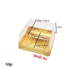 Khay trung thu đế vàng 50gr (loại mỏng) - 50 cái