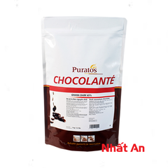 Socola hạt nút đen 65% / Dark chocolate 65% Puratos 1kg
