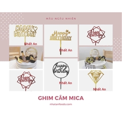 Ghim cắm mica (mẫu ngẫu nhiên) 1 cái/ 10 cái