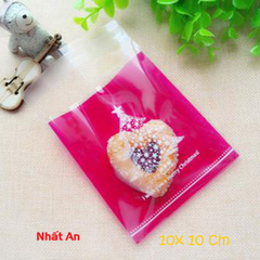 Túi dán Noel 10x10cm - 100 cái