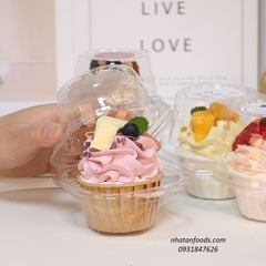 Hộp cupcake nhựa 1 bánh