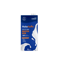 Sữa tươi tiệt trùng nguyên kem Holafarm 1 lít