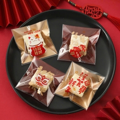 Túi dán 7x7cm Mèo Lân - 100 túi