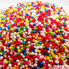 Cốm tròn nhiều màu trang trí bánh Chocrice 100gr - 200gr - 500gr - 1kg