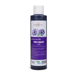Màu nước tím violet unicorn 210gr