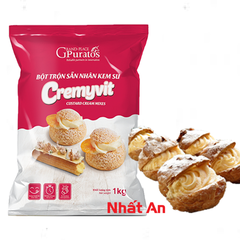 Bột trộn sẵn nhân su kem Cremyvit Puratos 1kg