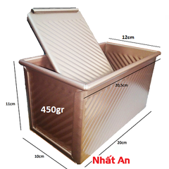 Khuôn bánh mì gối chống dính / Sandwich 450gr