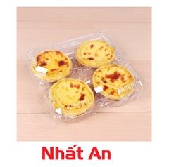 Hộp đựng bánh tart 4 ngăn