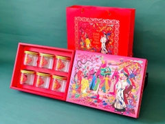 Hộp Tết Ép Kim Sang Trọng Du Xuân 6H