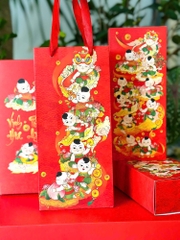 Hộp Tết Hộp Bánh Dứa Đông Hồ