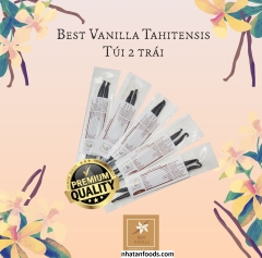 Vanilla Tahitensis - túi 2 trái