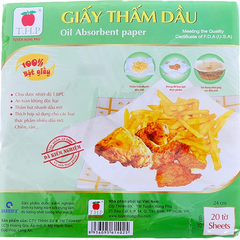 Giấy thấm dầu (20 tờ)