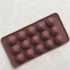 Khuôn silicone 15 hoa hồng