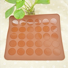 Tấm silicone lót bánh macaron 30 vòng