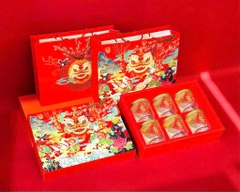 Hộp Tết Ép Kim Sang Trọng Nghênh Xuân 6H
