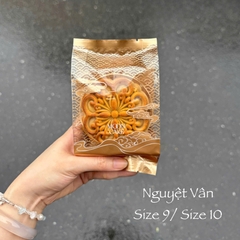 Túi Hàn Trung Thu Thắt Eo Nguyệt Vân 150gr - 200gr 100 túi