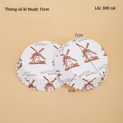 Cup giấy / chén giấy tráng tròn 13cm 300 cái
