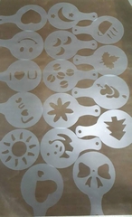 Rắc mặt trang trí bánh 16 mẫu 8.5cm