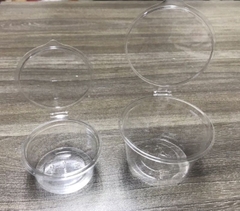 Hộp nhựa nắp liền đựng sốt 4oz 100ml - lốc 50 cái