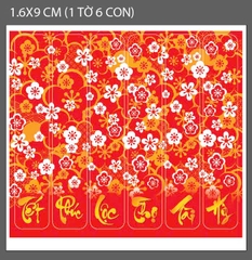 Tem Tết Dài - Hộp Tết