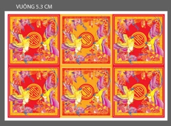 Tem Tết Nhãn Nhỏ Én Xuân (Hộp Tết)