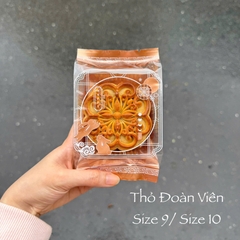 Túi Hàn Trung Thu Thắt Eo Thỏ Đoàn Viên 150gr - 100 túi